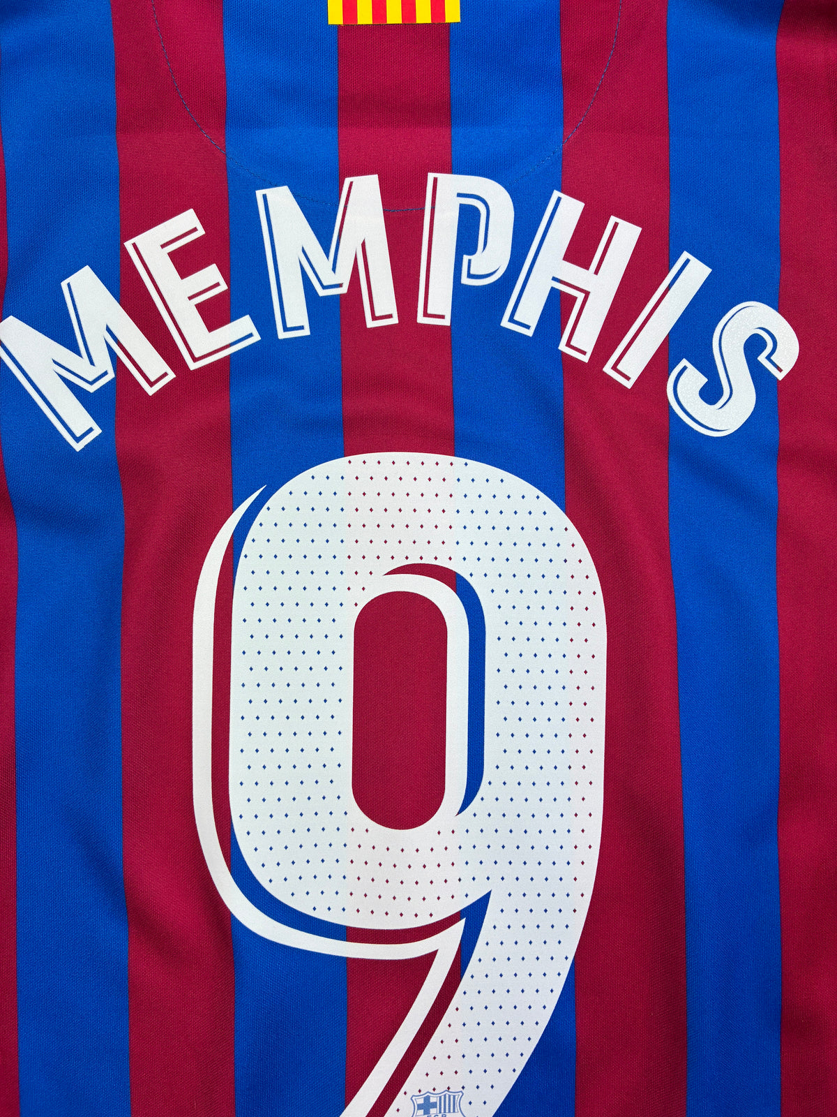 FC Barcelona 2021/22 Kotipaita - #9 Memphis - (M) - 10/10