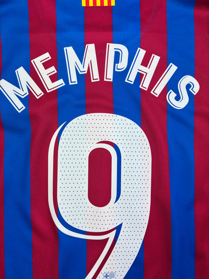 FC Barcelona 2021/22 Kotipaita - #9 Memphis - (M) - 10/10