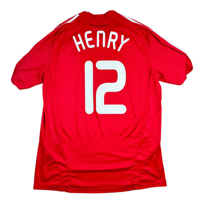 Ranska Euro 2008 Vieraspaita - #12 Henry - (XL) - 10/10