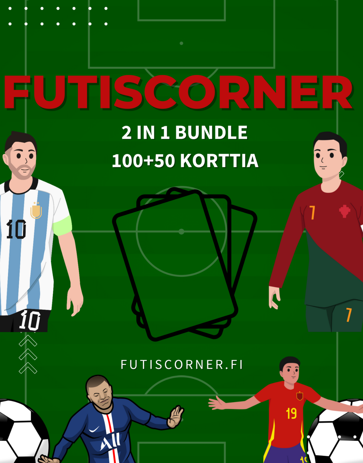 FUTISCORNERIN DIGIKORTIT 2 IN 1 BUNDLE