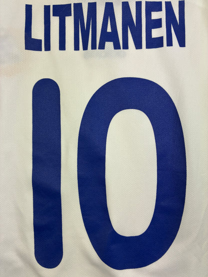 Suomi 2008/09 Kotipaita - #10 Litmanen - (XL) - 9/10