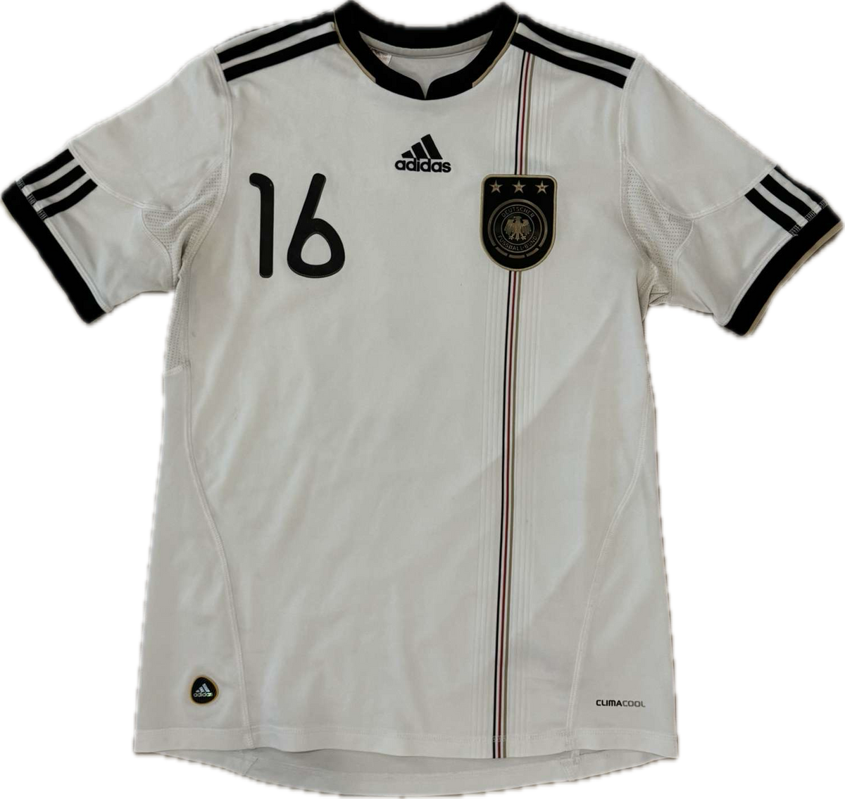 Saksa 2010/11 Kotipaita - #16 Lahm - (Lasten XL) - 9/10