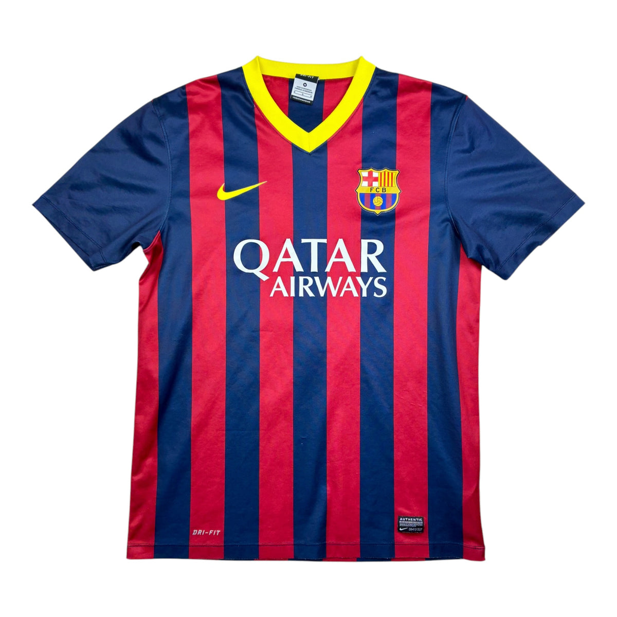 FC Barcelona 2013/14 Kotipaita - #6 Xavi - (M) - 8/10