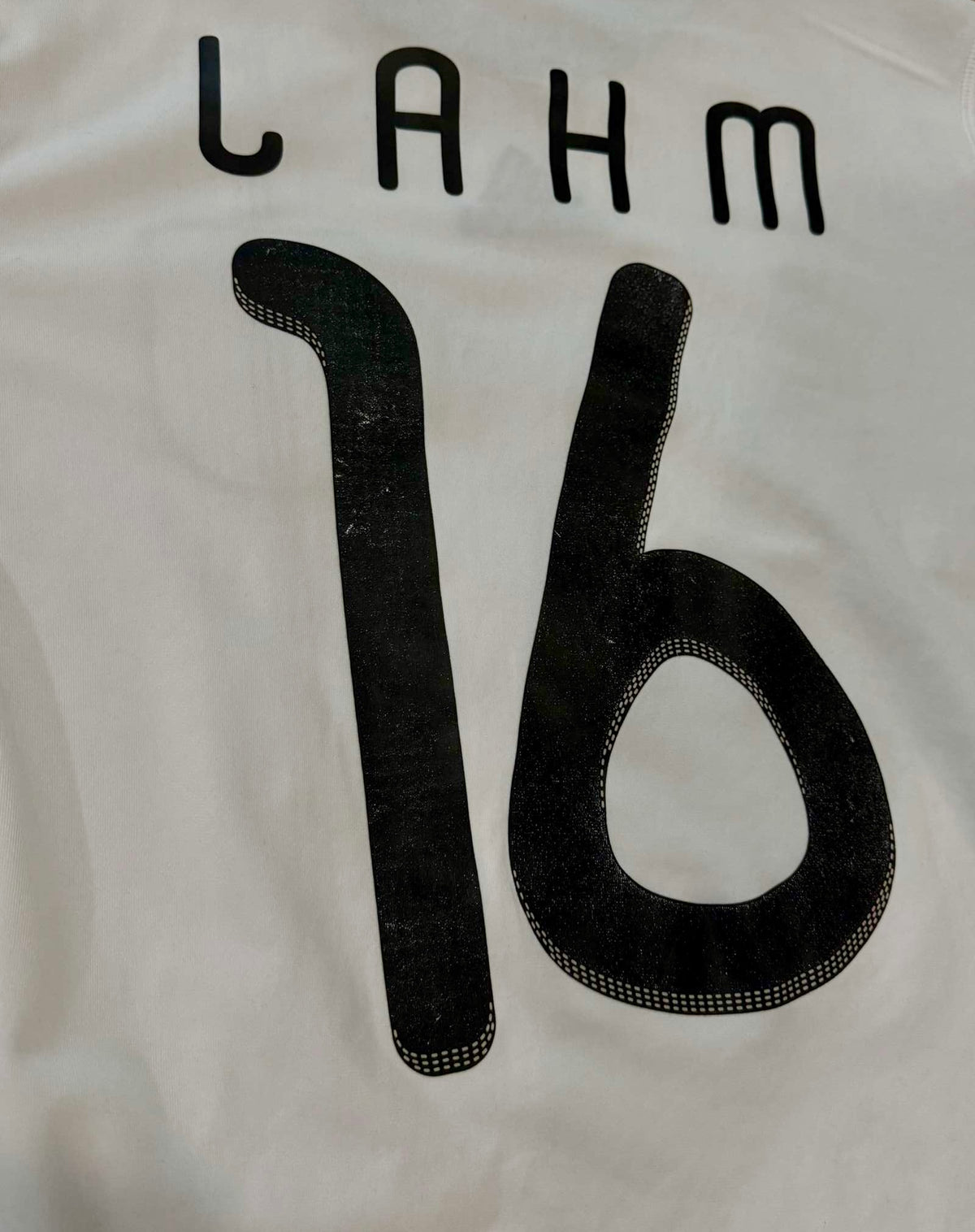 Saksa 2010/11 Kotipaita - #16 Lahm - (Lasten XL) - 9/10
