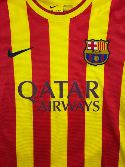 FC Barcelona 2013/14 Vieraspaita - #11 Neymar JR - (M) - 9/10