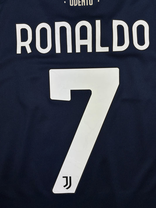 Juventus 2020/21 Vieraspaita - #7 Ronaldo - (L) - 9/10